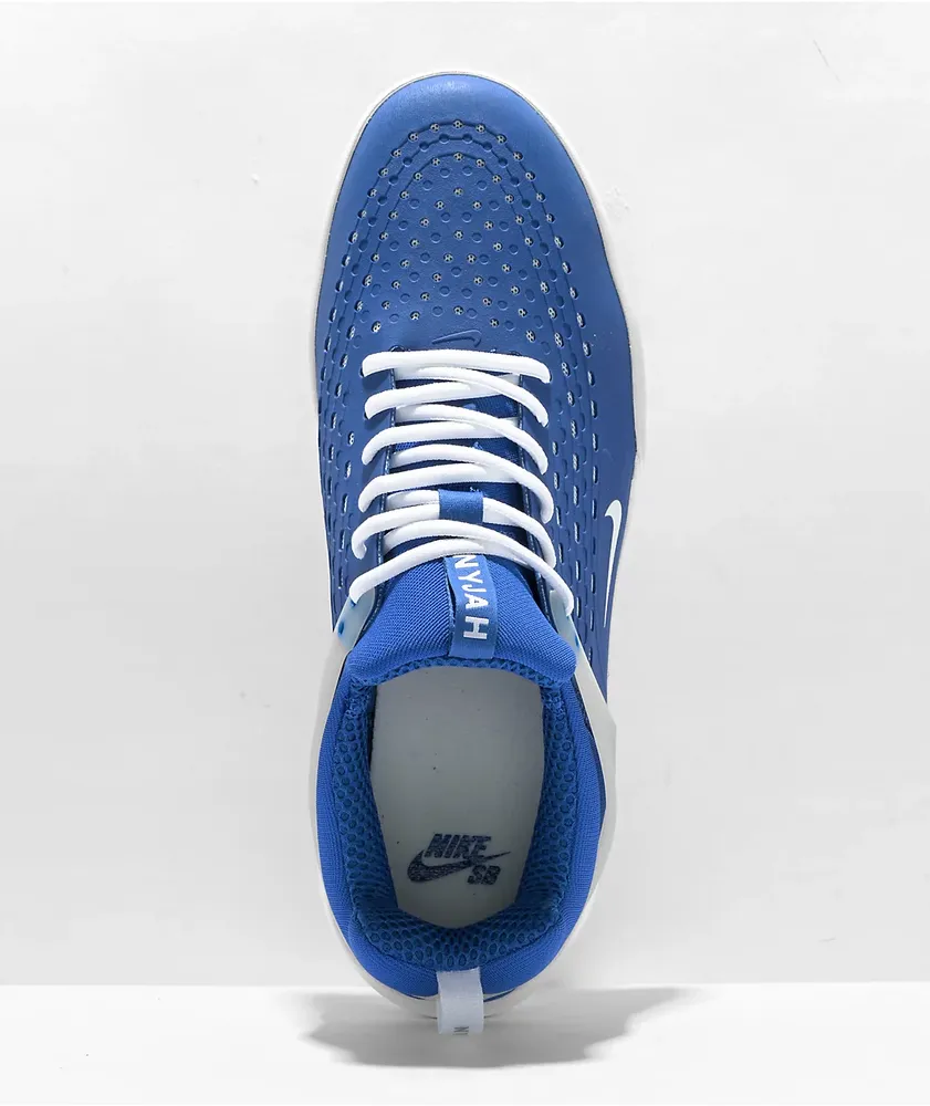 Nike SB Nyjah 3 Game Royal Blue & White Skate Shoes