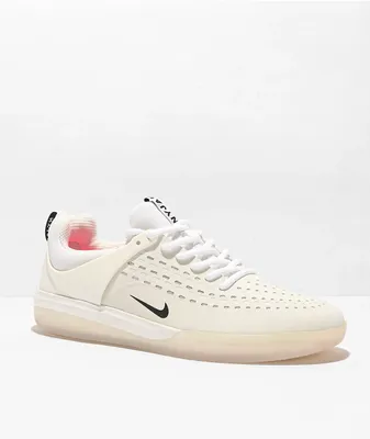 Nike SB Nyjah 3 Summit White Skate Shoes