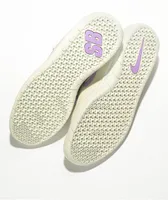 Nike SB Nyjah Free 2 Summit White & Lilac Skate Shoes