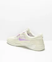 Nike SB Nyjah Free 2 Summit White & Lilac Skate Shoes