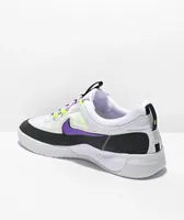 Nike SB Nyjah Free 2 Wildberry & White Skate Shoes