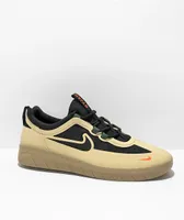 Nike SB Nyjah Free 2.0 Rattan, Orange, & Black Skate Shoes