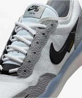 Nike SB PS8 QS Wolf Grey, White, Black Skate Shoes