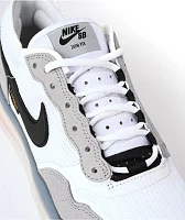 Nike SB PS8 QS Wolf Grey, White, Black Skate Shoes