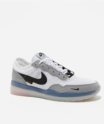 Nike SB PS8 QS Wolf Grey, White, Black Skate Shoes