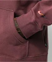 Nike SB Premium GFX Dark Wine Hoodie