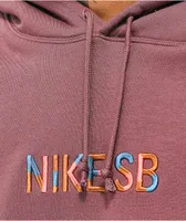 Nike SB Premium GFX Dark Wine Hoodie