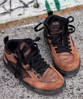 Nike SB React Leo Cacao Wow & Black Skate Shoes