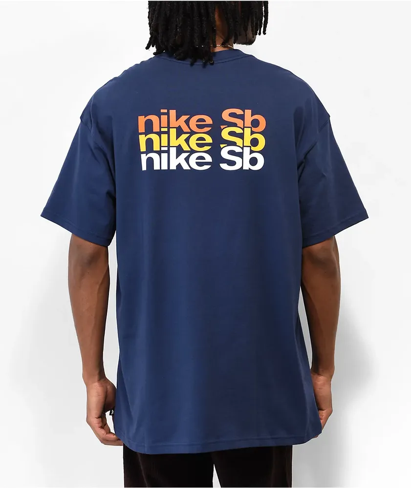 Nike SB Repeat Navy T-Shirt