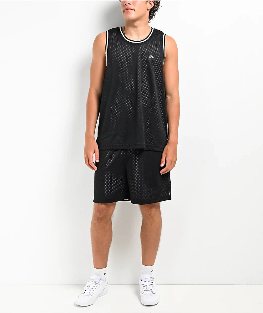 Nike SB Reversible Black & White Basketball Jersey