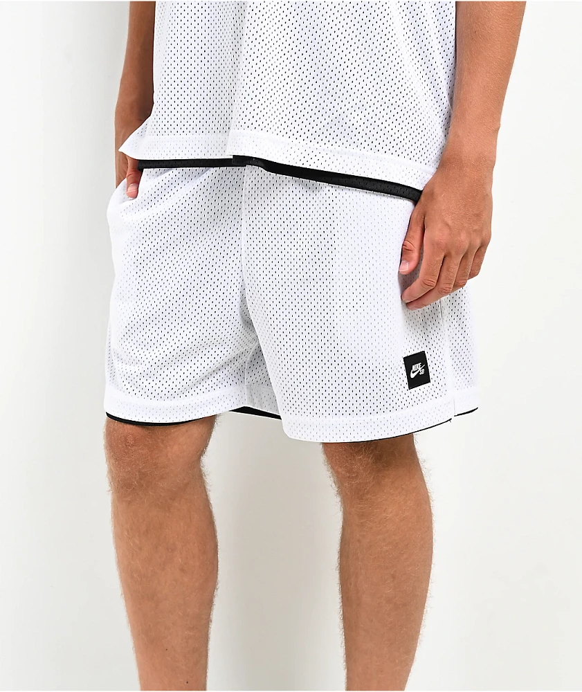 Nike SB Reversible Black & White Basketball Shorts