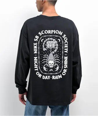 Nike SB Scorpion Black Long Sleeve T-Shirt