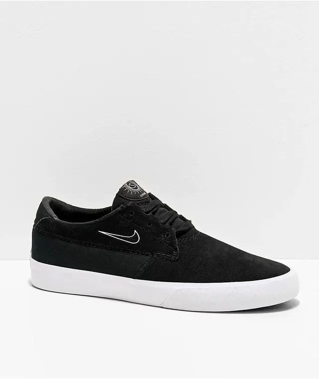 Nike SB BRSB White & Black Skate Shoes