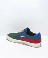 Nike SB Shane Green, Red, Blue & Yellow Skate Shoes