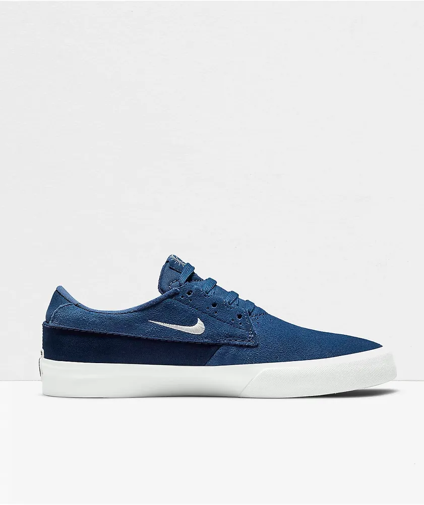 Nike SB Shane Navy & White Skate Shoes