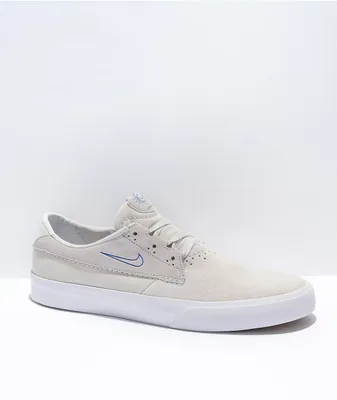Nike SB Shane Summit White & Grey Skate Shoes