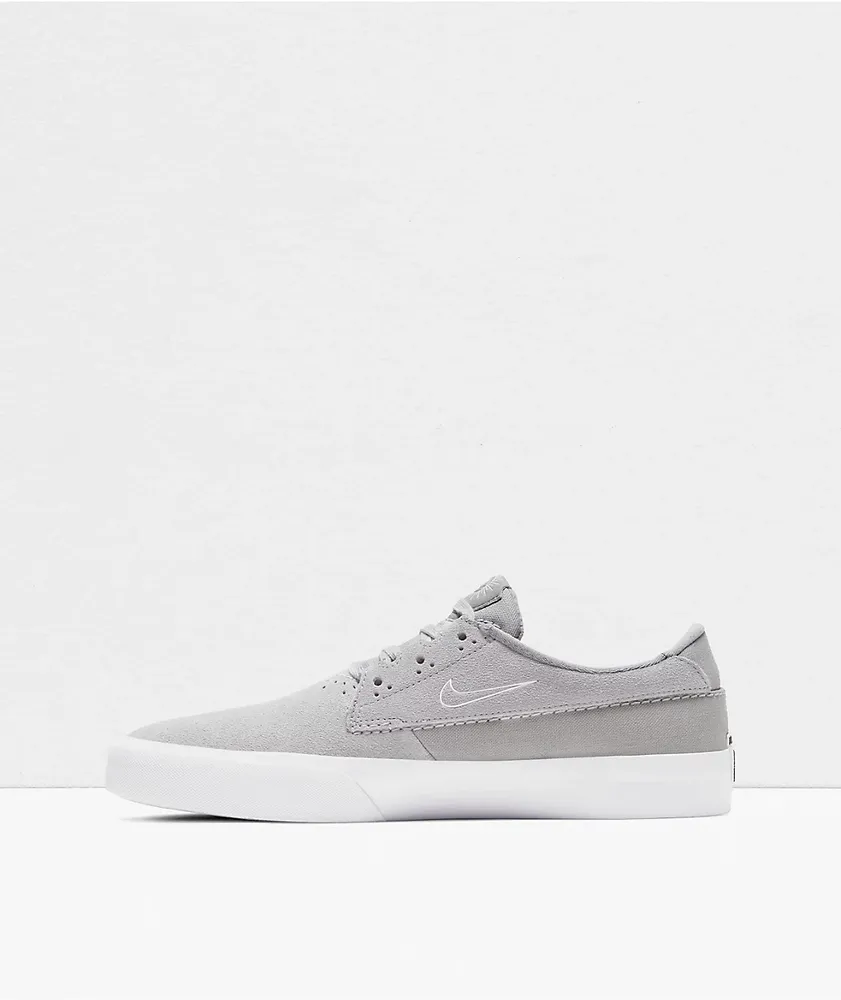 Nike SB Shane Wolf Grey & White Skate Shoes