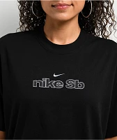 Nike SB Skate Logo Black Boxy T-Shirt