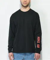Nike SB Snaked Black Long Sleeve T-Shirt