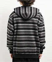 Nike SB Stripes Black & Grey Zip Hoodie