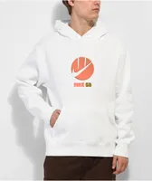 Nike SB Sun Spots White Hoodie