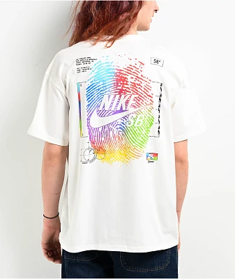 Nike SB Thumbprint Cream Sail T-Shirt