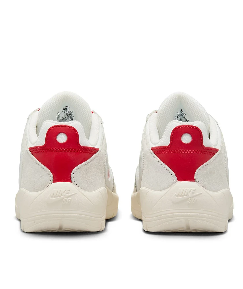 Nike SB Vertebrae Summit White & University Red Skate Shoes