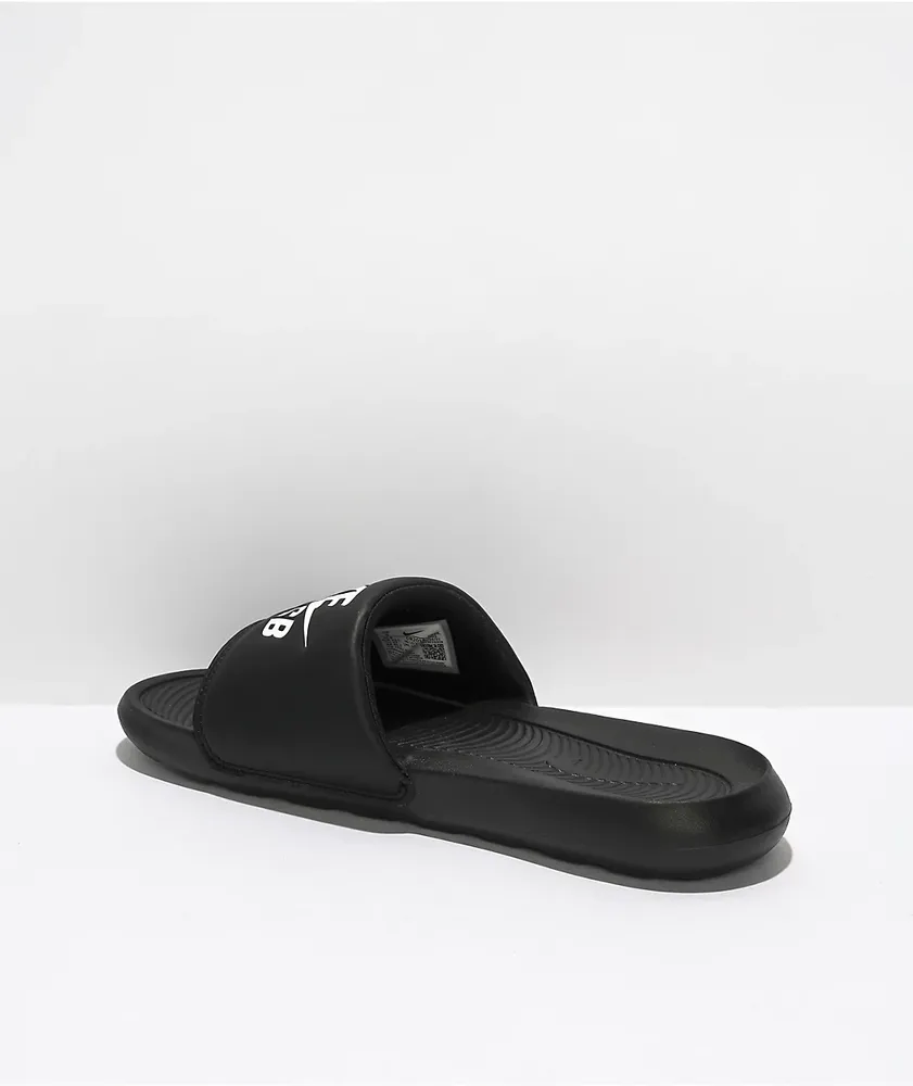 Nike SB Victori One Black & White Slide Sandals