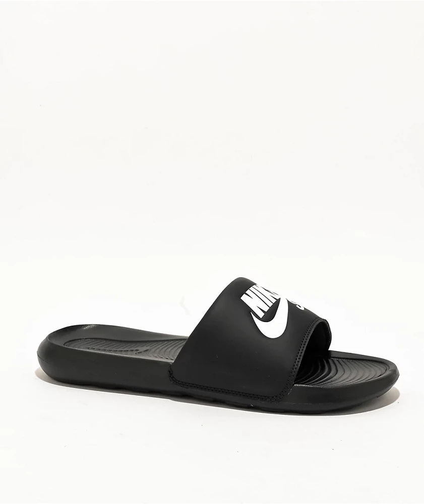 Nike SB Victori One Black & White Slide Sandals