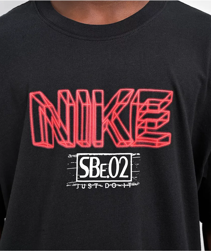 Nike SB Video Black & Red T-Shirt