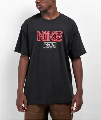 Nike SB Video Black & Red T-Shirt