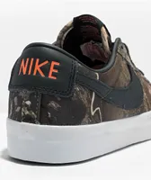 Nike SB Zoom Blazer Low GT Pro Camo Olive & Black Skate Shoes