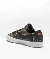 Nike SB Zoom Blazer Low GT Pro Camo Olive & Black Skate Shoes