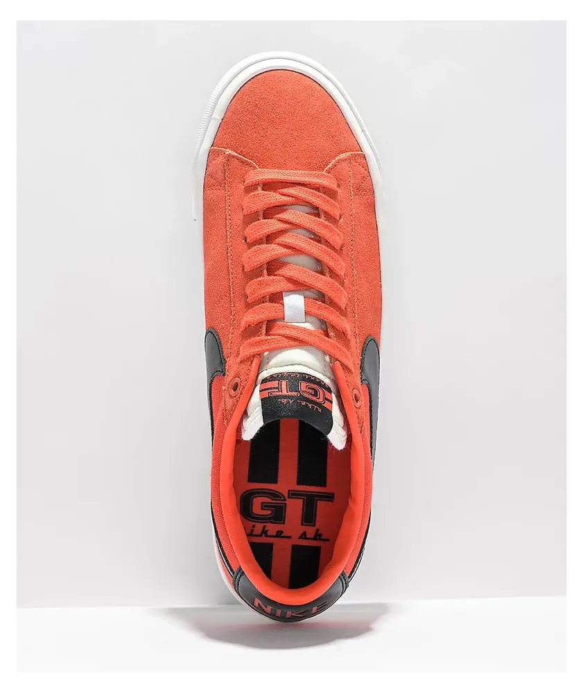 Nike SB Zoom Blazer Low GT Team Orange & Black Skate Shoes