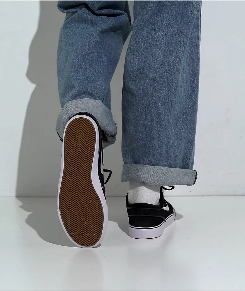Nike SB Zoom Janoski OG+ Black & White Skate Shoes