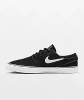 Nike SB Zoom Janoski OG+ Black & White Skate Shoes