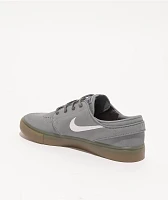 Nike SB Zoom Janoski OG+ Cool Grey, White & Gum Skate Shoes