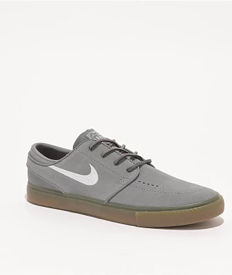 Nike SB Zoom Janoski OG+ Cool Grey, White & Gum Skate Shoes