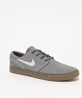 Nike SB Zoom Janoski OG+ Cool Grey, White & Gum Skate Shoes