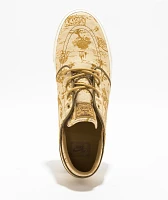 Nike SB Zoom Janoski OG+ PRM Sesame & Bronzine Skate Shoes