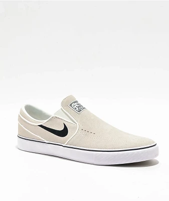 Nike SB Zoom Janoski OG+ Slip Summit White & Black Skate Shoes