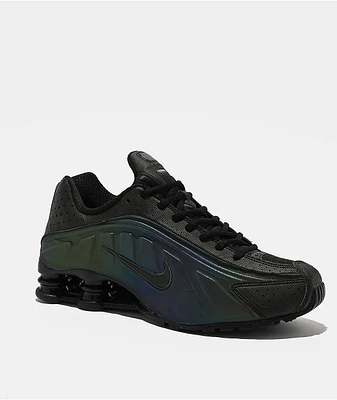 Nike Shox R4 SE Black & Seaweed Shoes