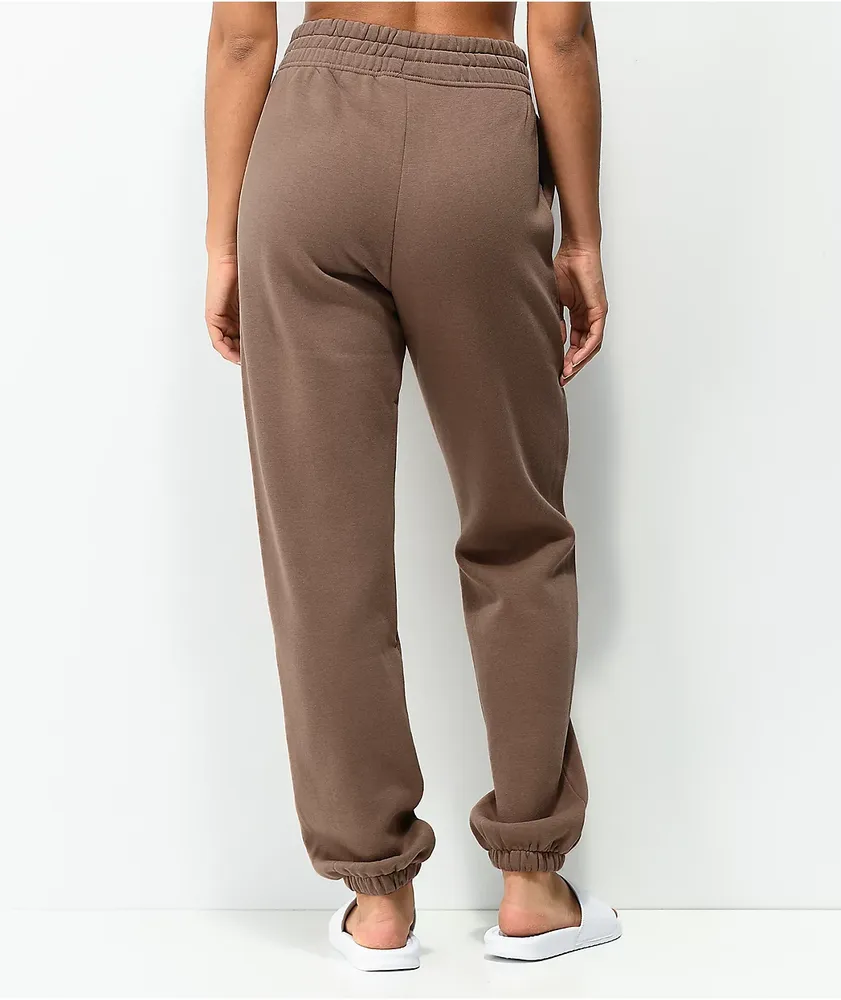 Nike Sweatpants - Brown - Trendyol