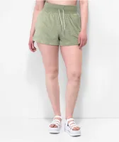 Nike Sportswear A2 Green Terry Sweat Shorts