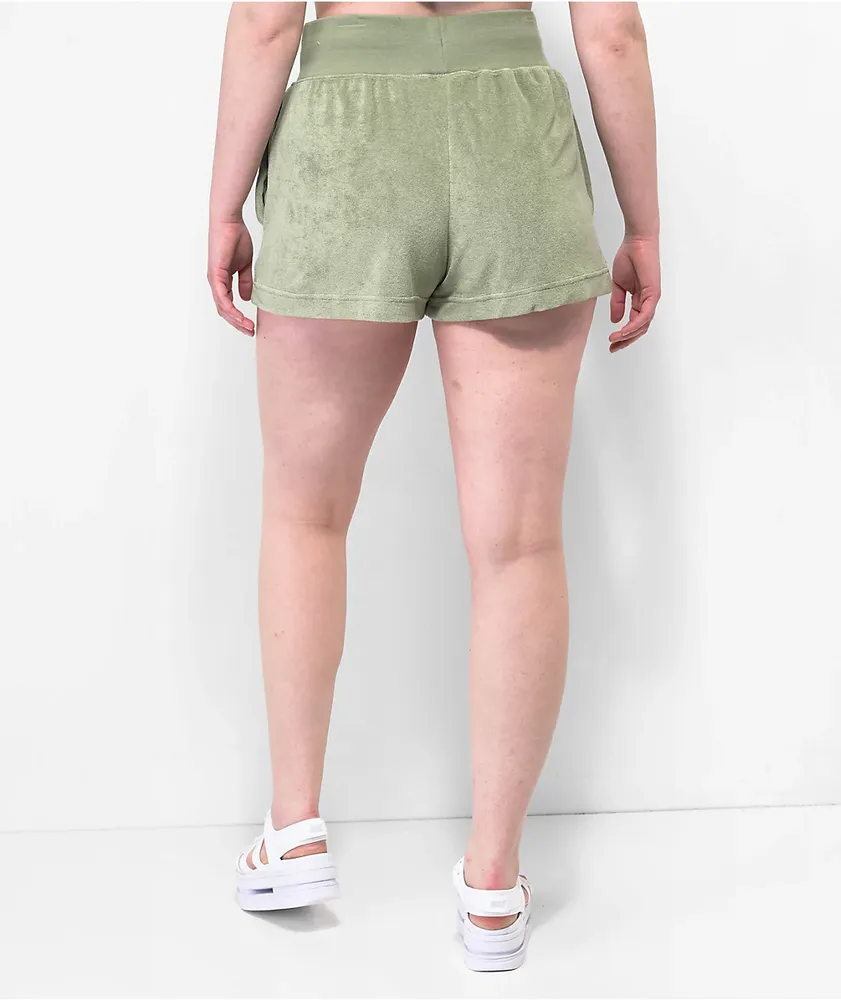 Nike Sportswear A2 Green Terry Sweat Shorts