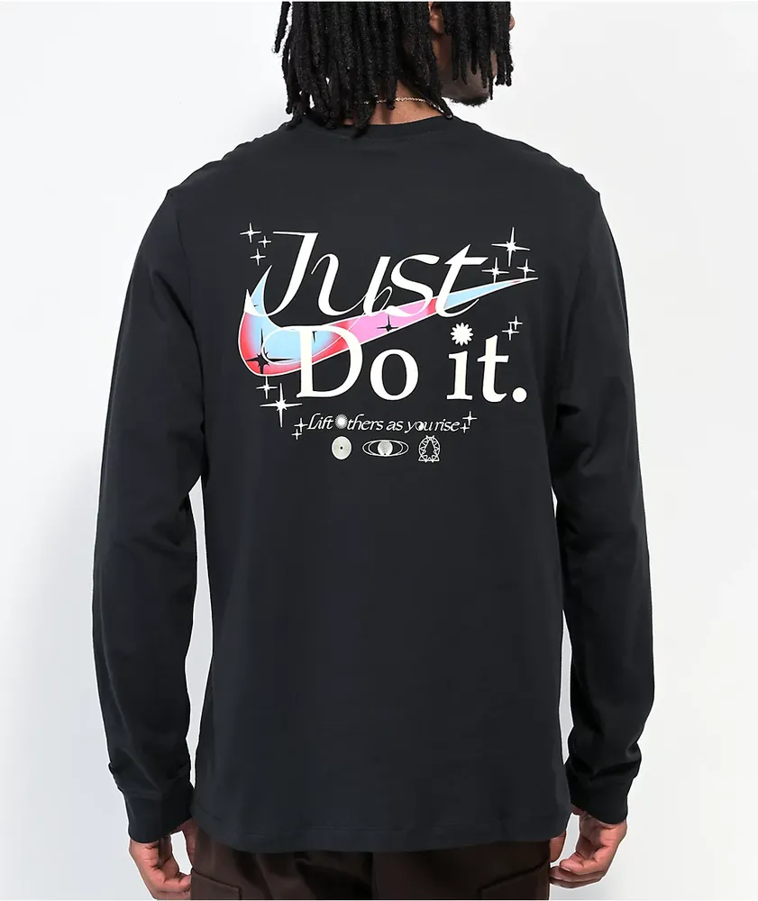 Nike Sportswear Black Long Sleeve T-Shirt