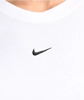 Nike Sportswear Chill Knit White Crop T-Shirt