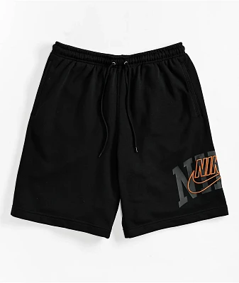 Nike Sportswear Club Arch GX Black Sweat Shorts 