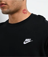 Nike Sportswear Club Black Long Sleeve T-Shirt