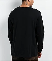 Nike Sportswear Club Black Long Sleeve T-Shirt